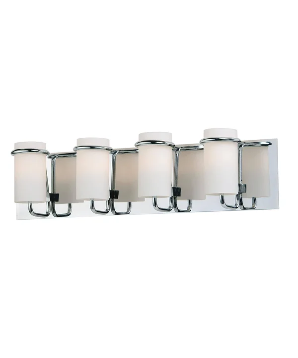 Maxim Lighting Avant 4-Light Bath Vanity, Polished Chrome - 22024SWPC