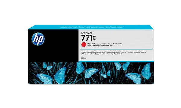 HP B6Y08A (771C) Ink Cartridge Red 775ml