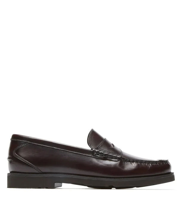 Rockport Men's Modern Prep Penny Loafer Burgundy 9 W