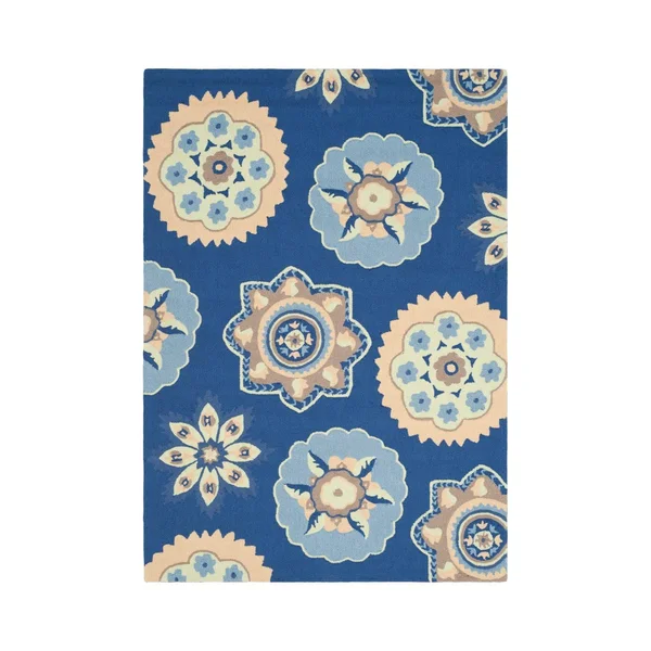 Safavieh Four Seasons FRS390D Navy 8& x 10& Area Rug