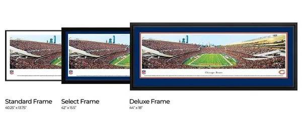 Chicago Bears - End Zone - Select Frame
