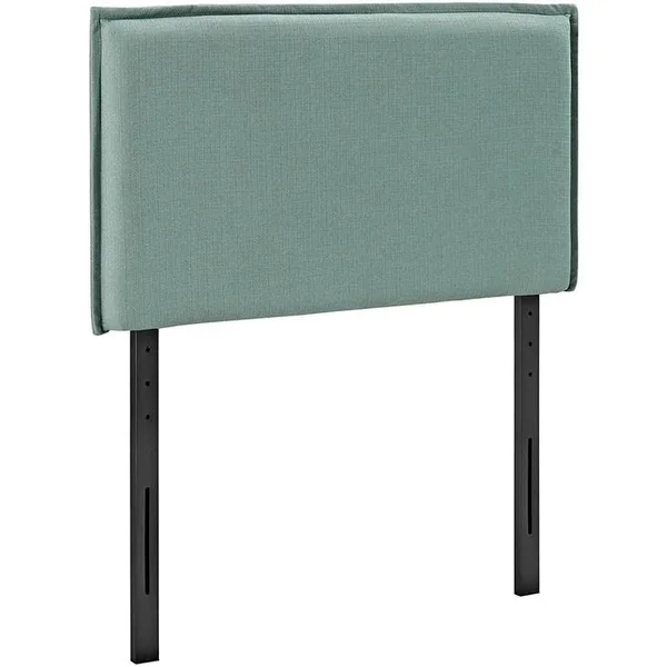 Modway Camille Twin Upholstered Fabric Headboard, Laguna