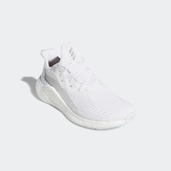 Adidas Alphaboost Shoes White 9.5 - Mens Running Shoes