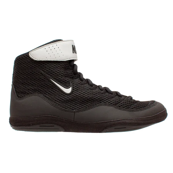 Nike Inflict 3 Black/Silver Men's Wrestling Shoes Size 8