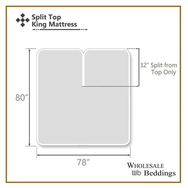 Abripedic Top Split King Sheets Tencel 600 Thread Count Gray