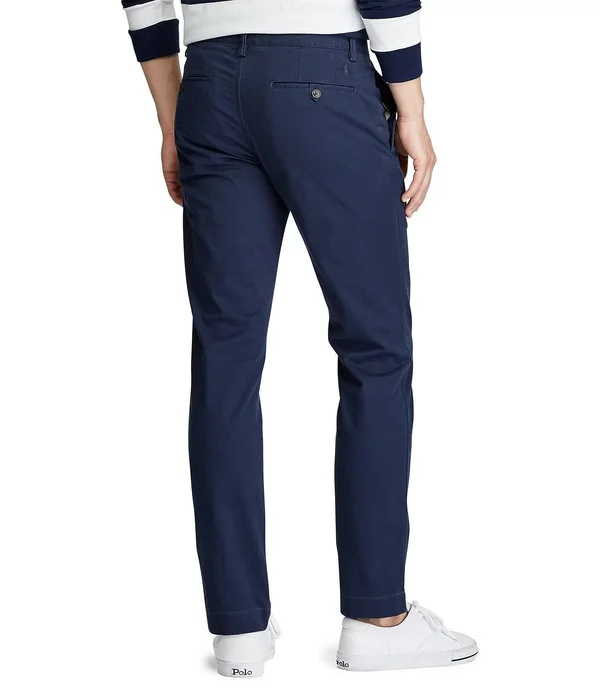 Polo Ralph Lauren Men's Slim-Fit Stretch Chino Pants - Nautical Ink