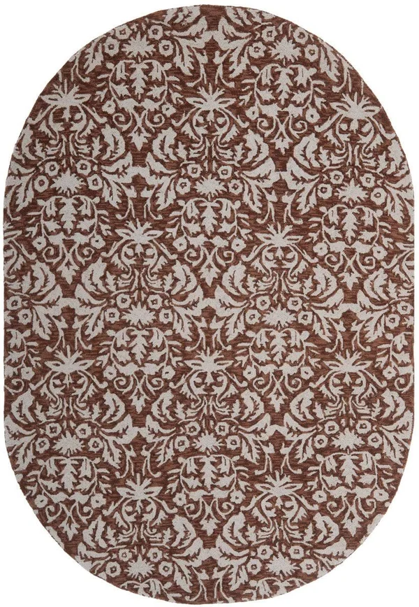 Safavieh HK368B Chelsea Area Rug, Brown/Grey: 2-ft 9-in x 4-ft 9-in