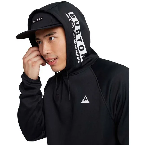 Burton Crown Weatherproof Pullover Fleece - Men's True Black - L