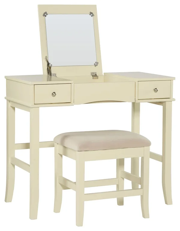 Ashley HomeStore Erica Jackson Vanity Set - Cream by Ashley HomeStore
