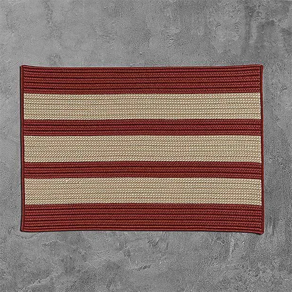 Colonial Mills Boat House Rust Red 4'x6' Rectangular Rug