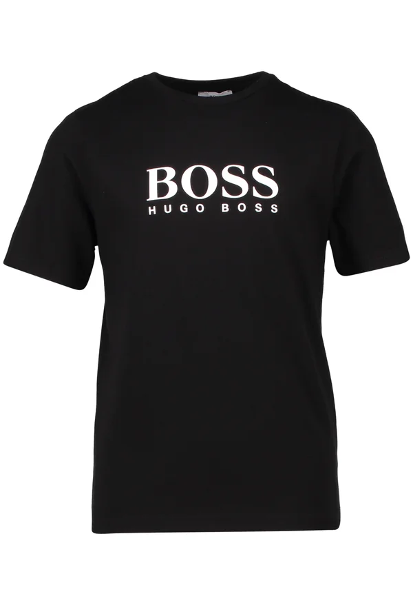 Boys Boss Logo T-Shirt - Black