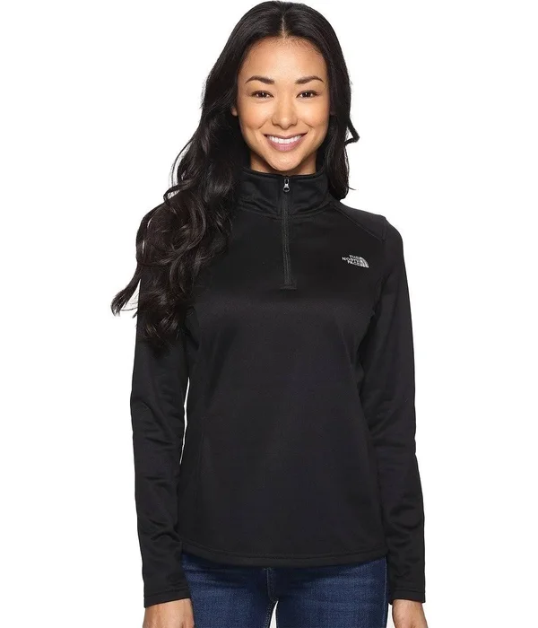 The North Face Women's Tech Glacier 1/4 Zip TNF Black, XL
