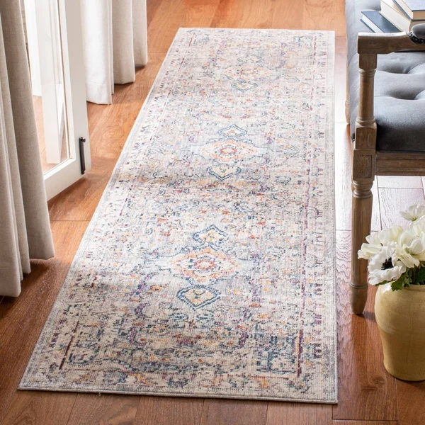 Safavieh Illusion ILL700A 8& x 10& Light Purple, Purple Rug