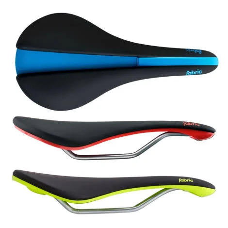 Fabric Line Shallow Race Saddle - 142mm - Black/White
