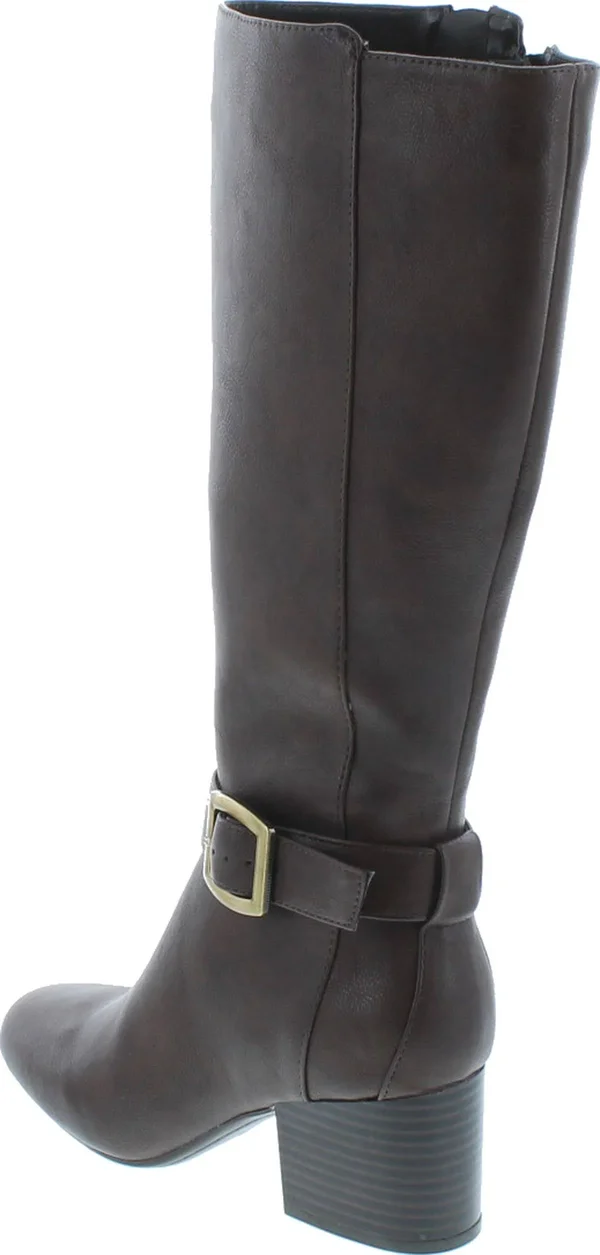 Aerosoles Patience Mid Shaft Boots - Dark Brown