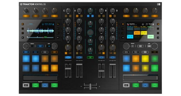 Native Instruments Kontrol S5 4-Deck USB DJ Traktor Pro 2 Controller & Audio Interface