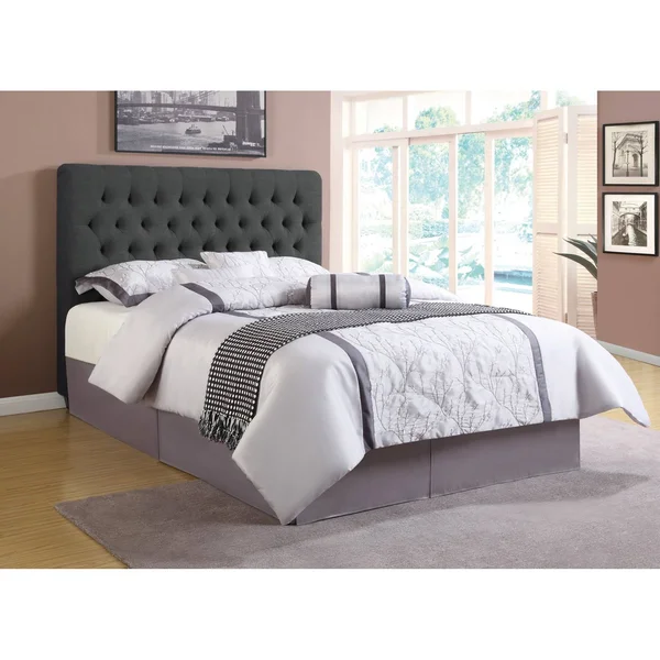 Coaster Chloe Charcoal Upholstered King Headboard-300529KEB1