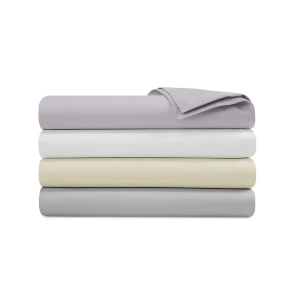 Nectarsoft - 600 Thread Count Sateen Sheet Set - Full, Lilac Marble