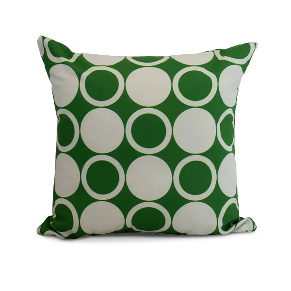 Contemporary Home Living 26x22 Green Throw Geometric Pillow