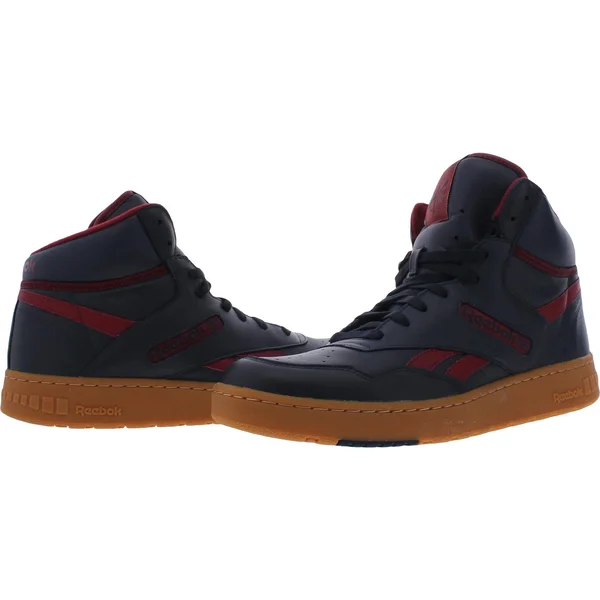 Bb 4600 Mens Fitness Running Basketball Shoes - 4.5, Night Navy/Collegiate Burgundy/ Reebok Rubber Gum
