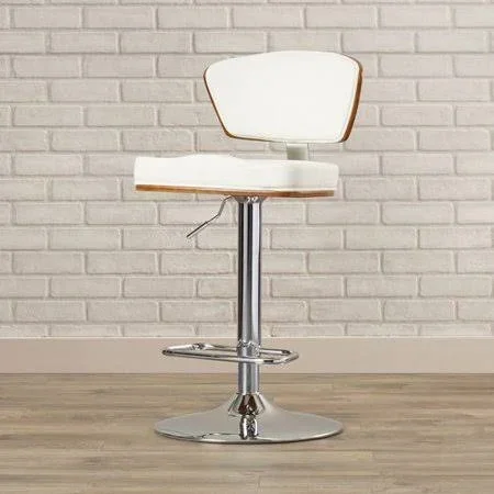 Brayden Studio Culpepper Adjustable Height Swivel Bar Stool