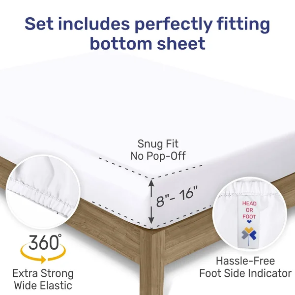 California Design den Luxe Smooth Sateen Solid Sheet Set Queen, Gold, Sheet Set - 100% Sateen Cotton - 600 Thread Count