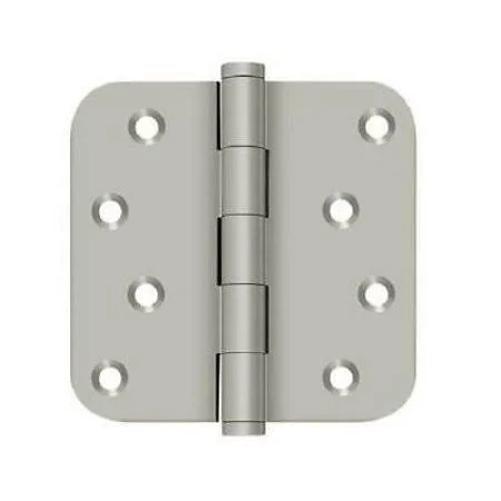 Deltana DSB4R515-RZ Zig-Zag Radius HINGE, Satin Nickel