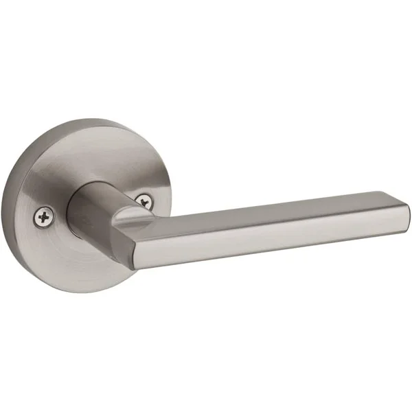 Kwikset Halifax Round Interior Double Cylinder Handleset Trim Smart Key 967HFLRDT-15S - Satin Nickel