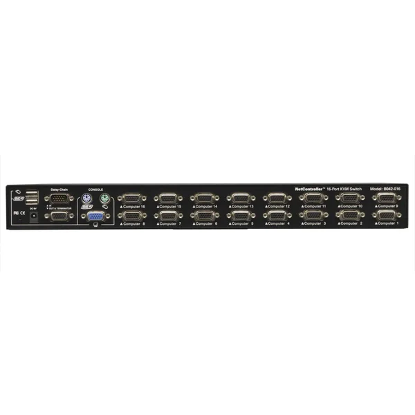 Tripp Lite 16-Port 1U Rackmount USB/PS2 KVM Switch - B042-016