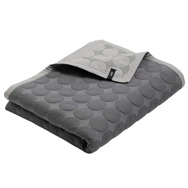 HAY Mega Dot bed cover - dark grey