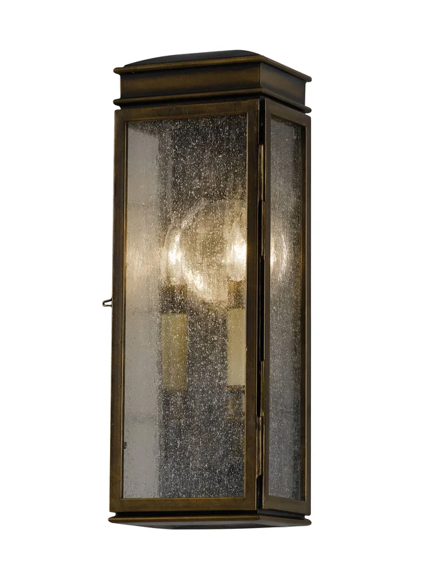 Feiss OL7402ASTB Whitaker 3-Light Astral Bronze Outdoor Wall Lantern
