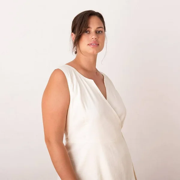 ADAY Wind Down Dress - White