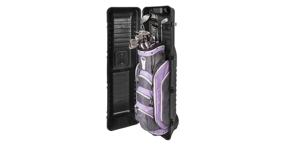Golf Guard Deluxe Travel DLX Case, Black