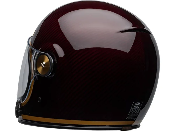Bell - Helmet Bullitt Carbon Transcend Candy Red, Gold - Size S