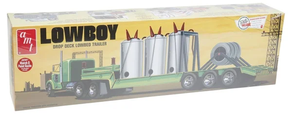 AMT Amt880/06 1/25 Lowboy Trailer