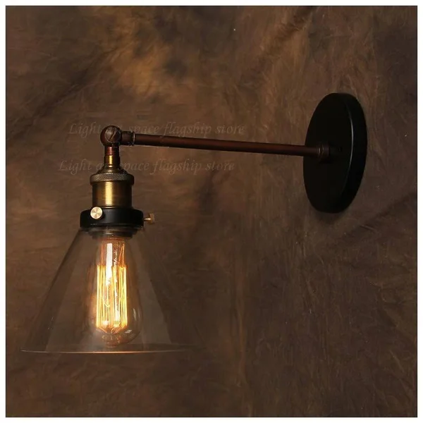 Michonne Glass Antique Edison Light