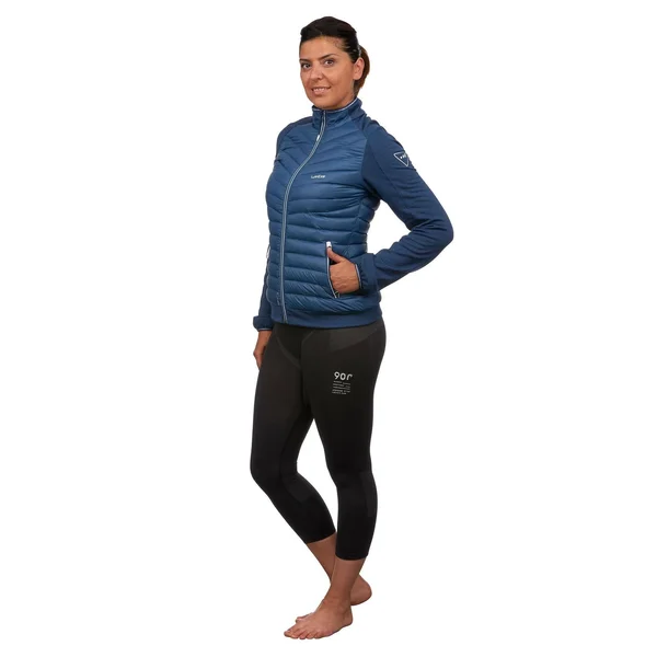 Wedze Women's 900 - Skiing 2nd Layer, Jacket in Snowy White, Size Xs
