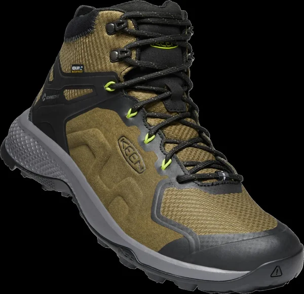 Keen Men's Explore Mid WP Boot Dark OLIVE/ARMY