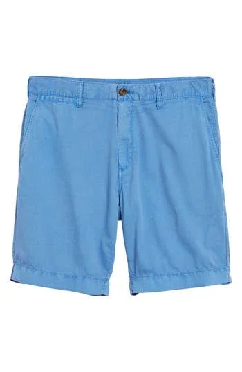 Faherty Men's Cloud Cotton Harbor Short - Faded Cobalt - Size 29