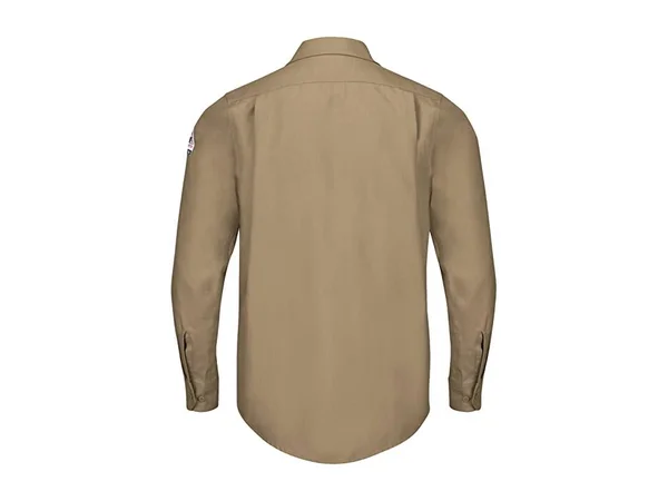 Bulwark Qs40 IQ Series Endurance Work Shirt - Khaki - 5XL