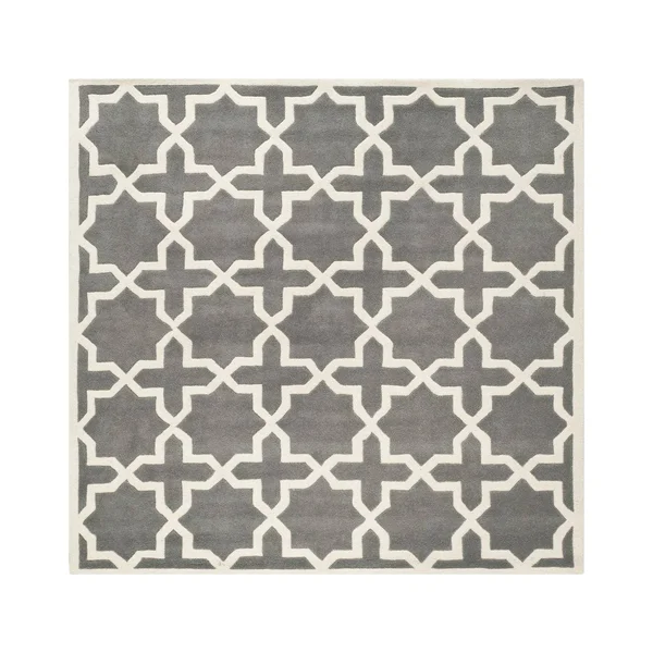 Safavieh Chatham CHT732D Dark Grey - Ivory Rug 2&3x22 x 11& Runner