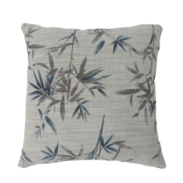 Furniture of America Joe Contemporary Fabric Throw Pillows Set of 2 - 22 x 22 - Blue
