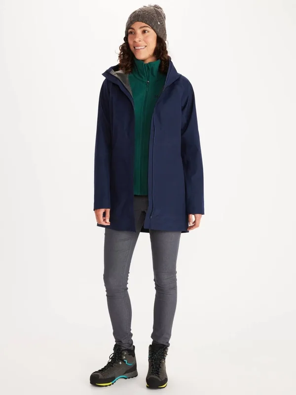 Marmot Women's Essential Jacket - Small - Arctic Navy