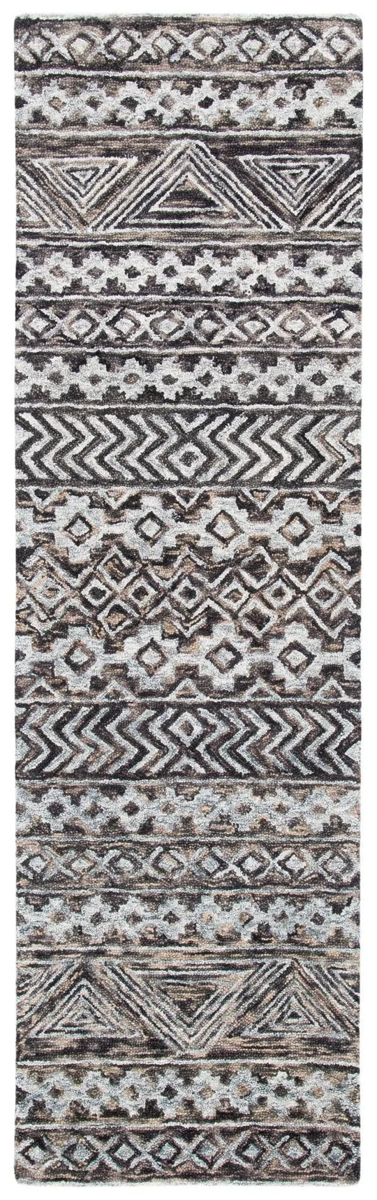 Safavieh Rugs Abstract Grey - Brown 2&3x22 x 8&