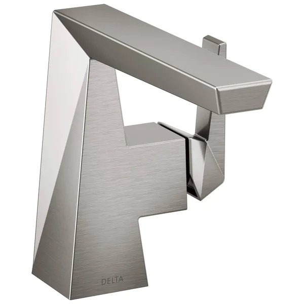 Delta Faucet 543-SSLPU-DST Trillian Handle Bathroom Faucet Single Hole - Stainless