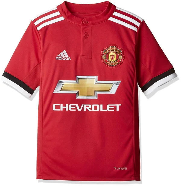 Adidas Boys' Manchester United Home Jersey
