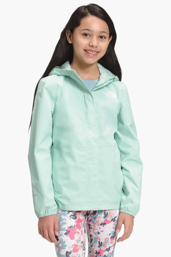 The North Face Girls& Resolve Reflective Jacket - Large - Misty Jade