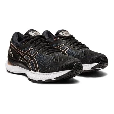 Asics Womens GEL-Nimbus 22 Knit Black/Black