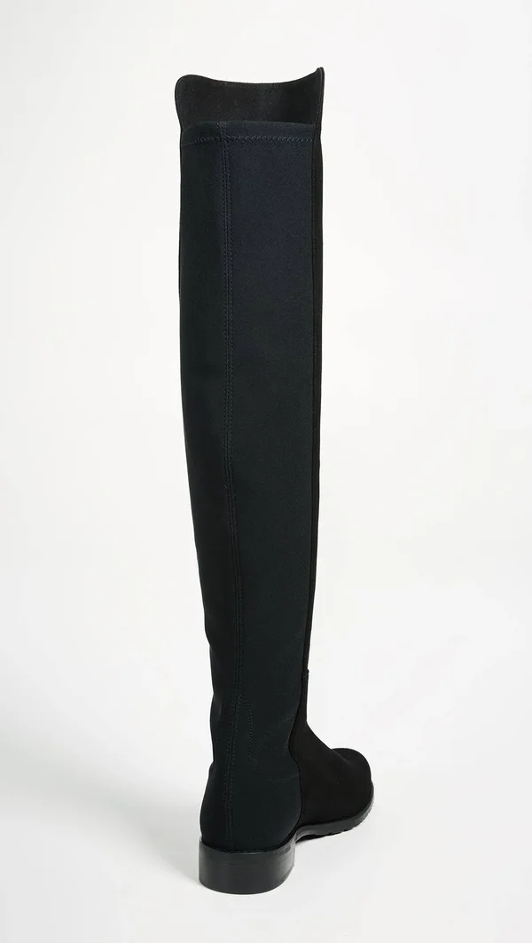 Stuart Weitzman Women's 5050 Suede Over-The-Knee Boot - Size: 10, Black