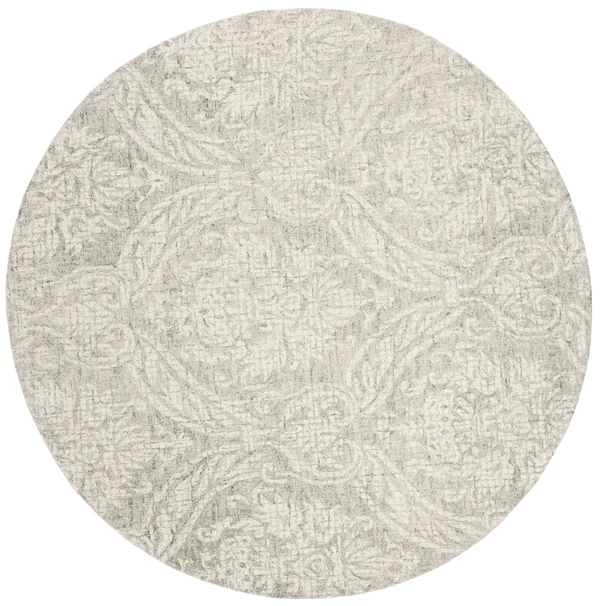 Safavieh 5& x 8& Abstract ABT204A Grey - Ivory Rug